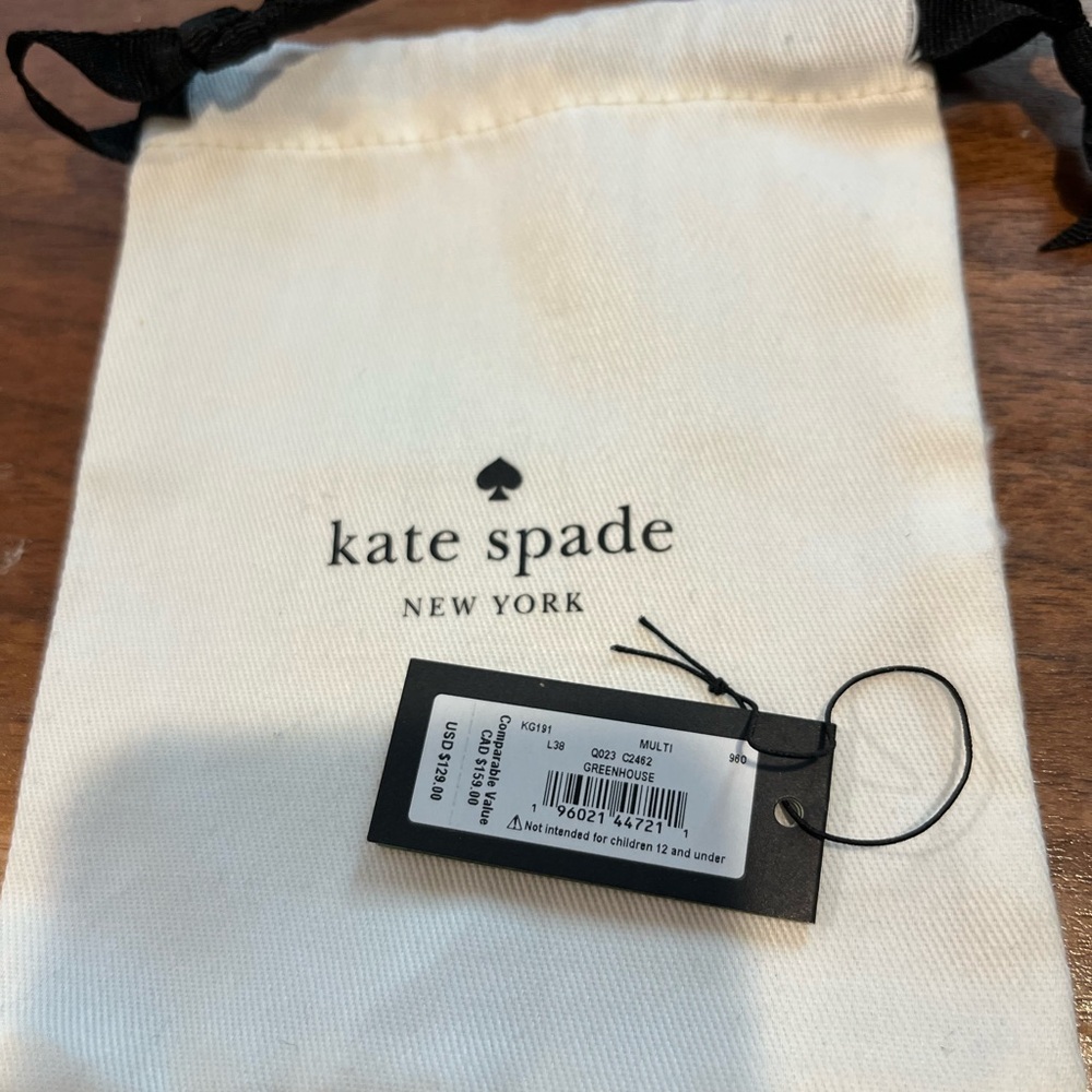 EUC Kate Spade Greenhouse Floral Necklace only wore once - Picture 5 of 5